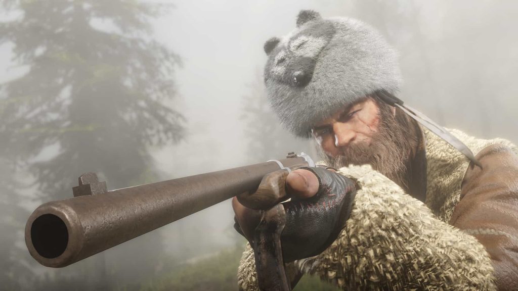 rdr2 raccoon hat        
        <figure class=