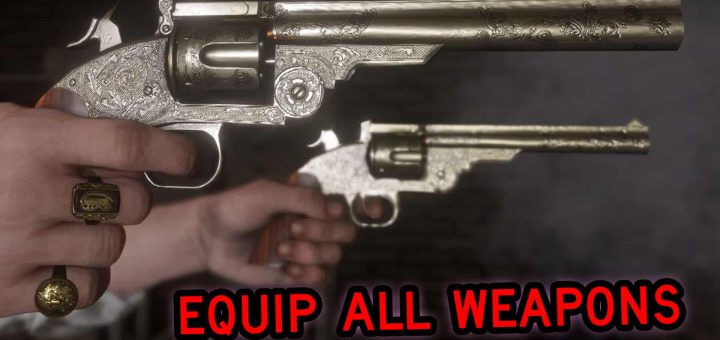 red dead redemption 2 online weapons in single player mod